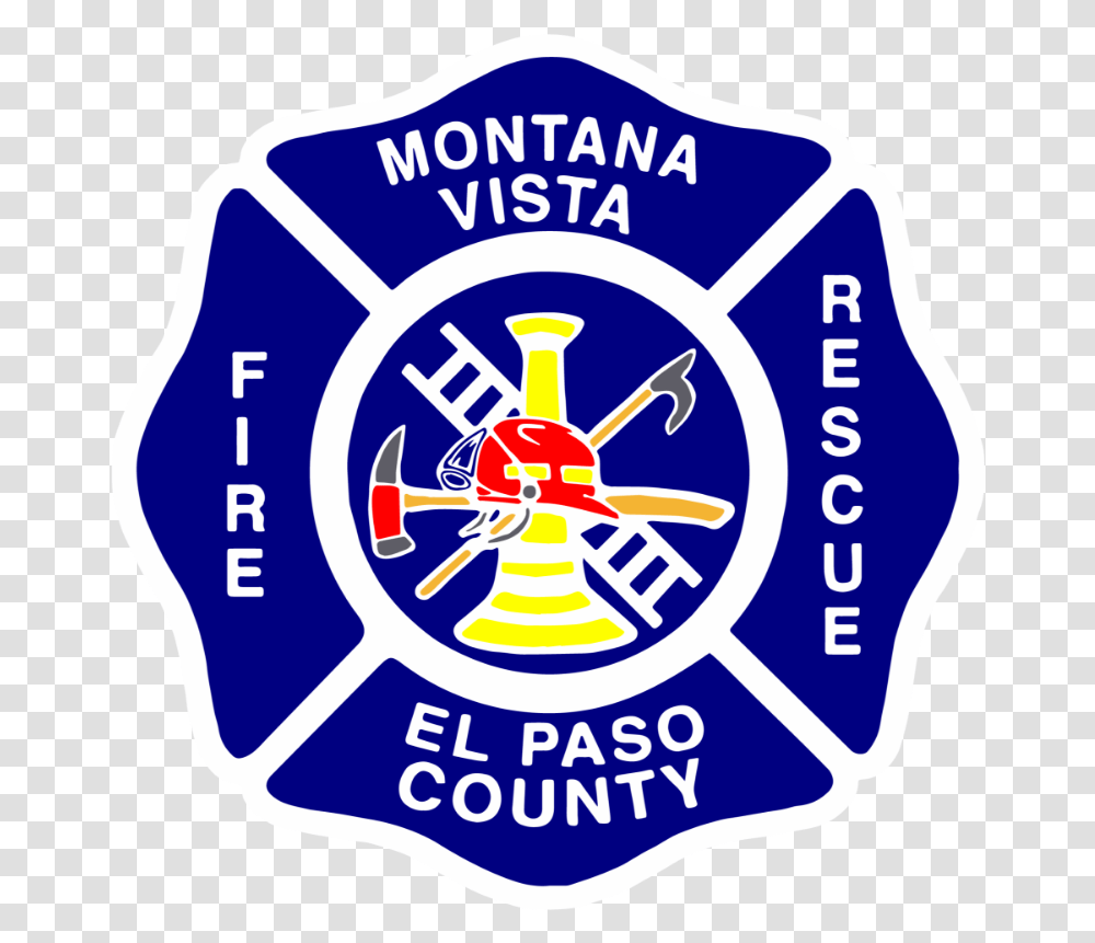 Montana Vista Fire Rescue Logo Icon, Symbol, Trademark, First Aid, Emblem Transparent Png