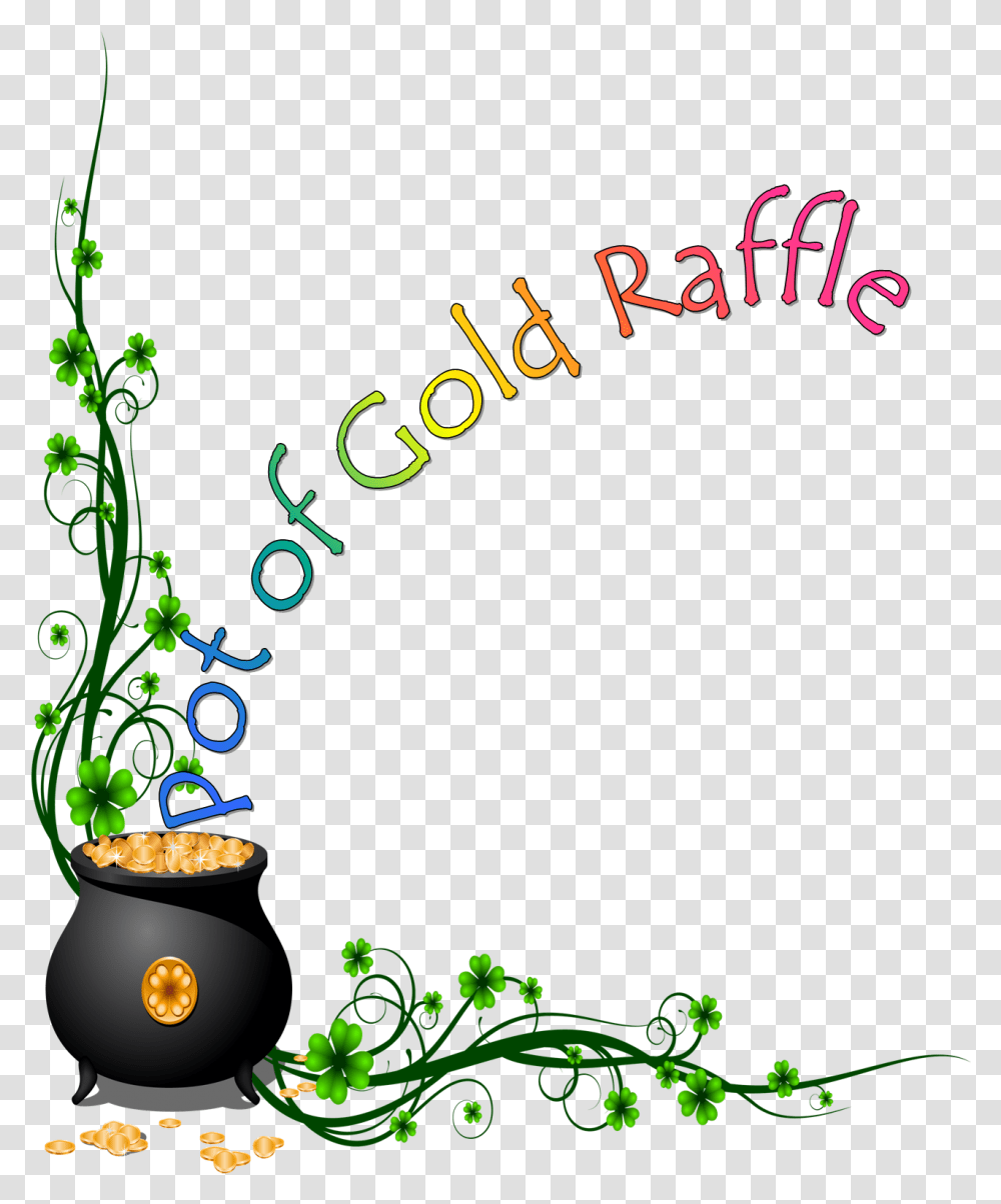 Montauk Friends Of Erin Pot Of Gold Raffle 50 50 Raffle Pot Of Gold, Plant Transparent Png