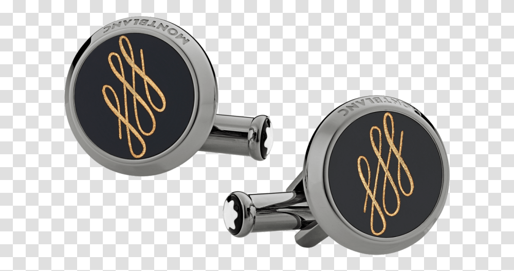 Montblanc Calligraphy Pattern Cufflinks Cufflinks Calligraphy Mont Montblanc, Goggles, Accessories, Accessory Transparent Png