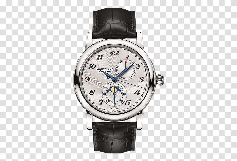Montblanc Star Twin Moonphase Swiss Watch Gallery Mont Blanc Watches, Wristwatch, Clock Tower, Architecture, Building Transparent Png