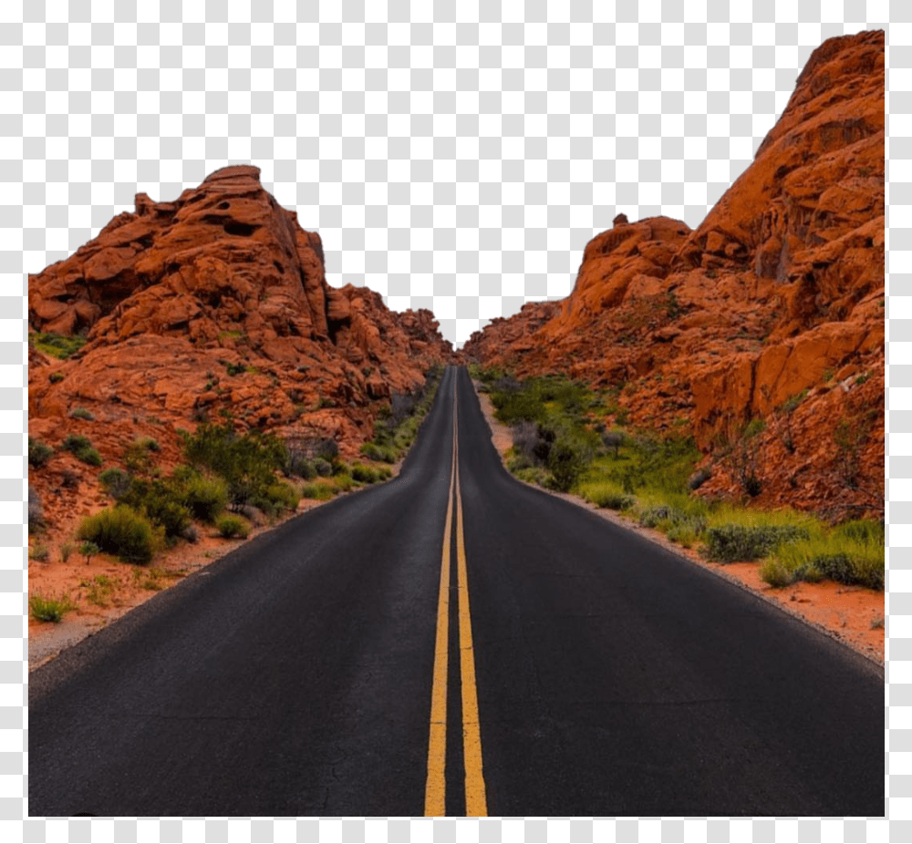 Monte Camino Carretera Valley Of Fire State Park, Road, Highway, Freeway, Tent Transparent Png