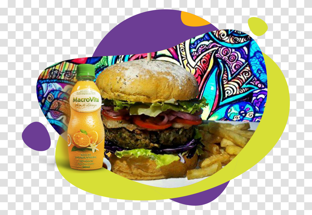 Monte O Veg Veg Burger Do Seu Jeito Fast Food, Lunch, Meal Transparent Png