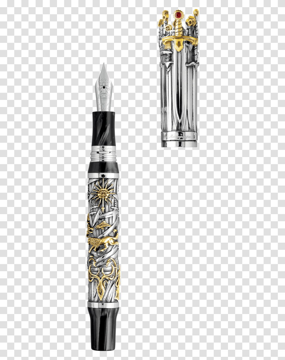 Montegrappa The Iron Throne Limited Editions Smirnoff Ice Double Black, Bottle, Architecture, Building, Pen Transparent Png