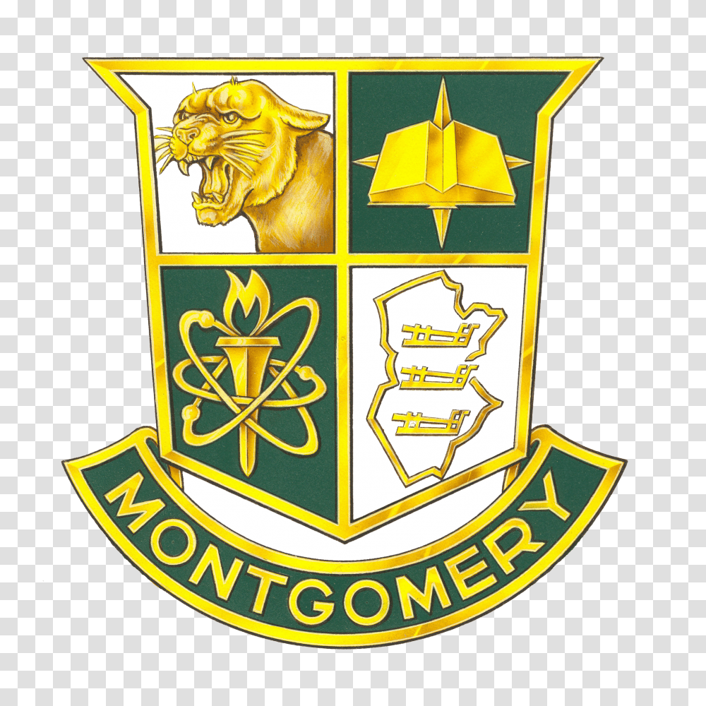 Montgomery High School Montgomery High School, Logo, Trademark, Emblem Transparent Png