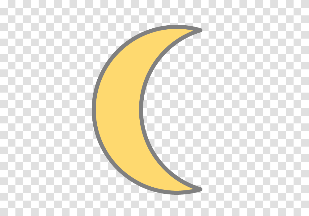 Month Crescent Moon Free Icon Free Clip Art Illustration, Nature, Outdoors, Astronomy, Outer Space Transparent Png