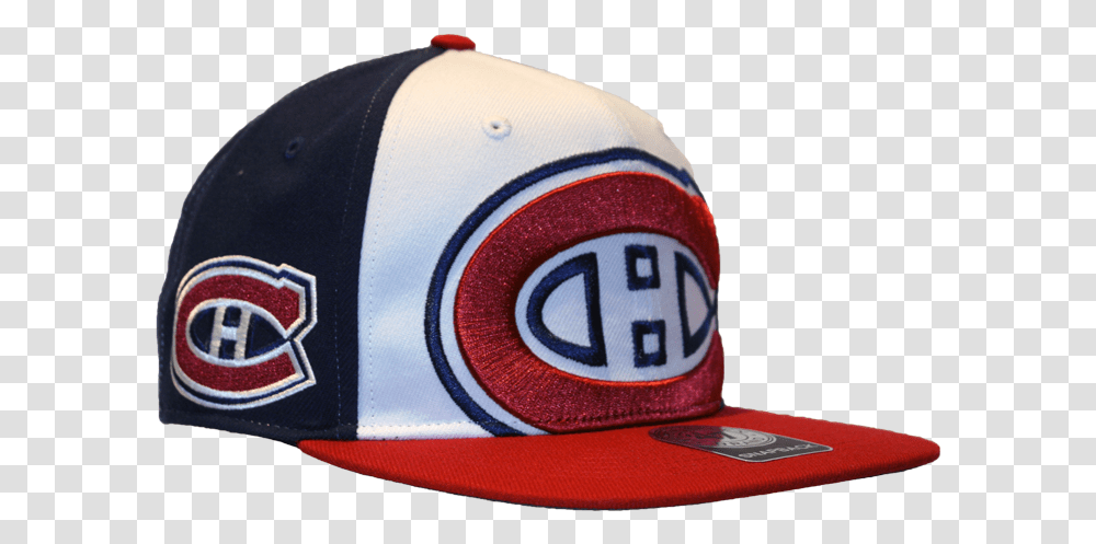 Montreal Canadiens Tri Colour Colossal Snapback Hat Montreal Canadiens, Apparel, Cap, Baseball Cap Transparent Png