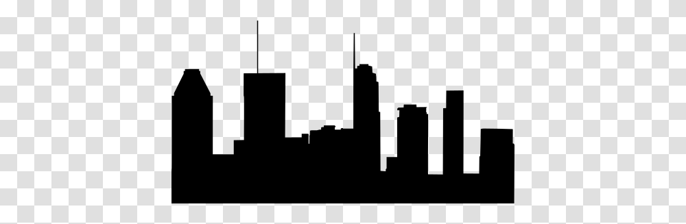 Montreal Skyline Silhouette, Gray, World Of Warcraft Transparent Png