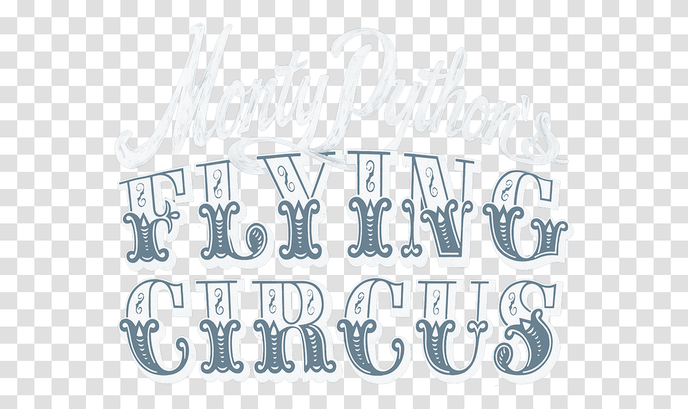 Monty Python's Flying Circus Netflix Illustration, Text, Alphabet, Word, Handwriting Transparent Png