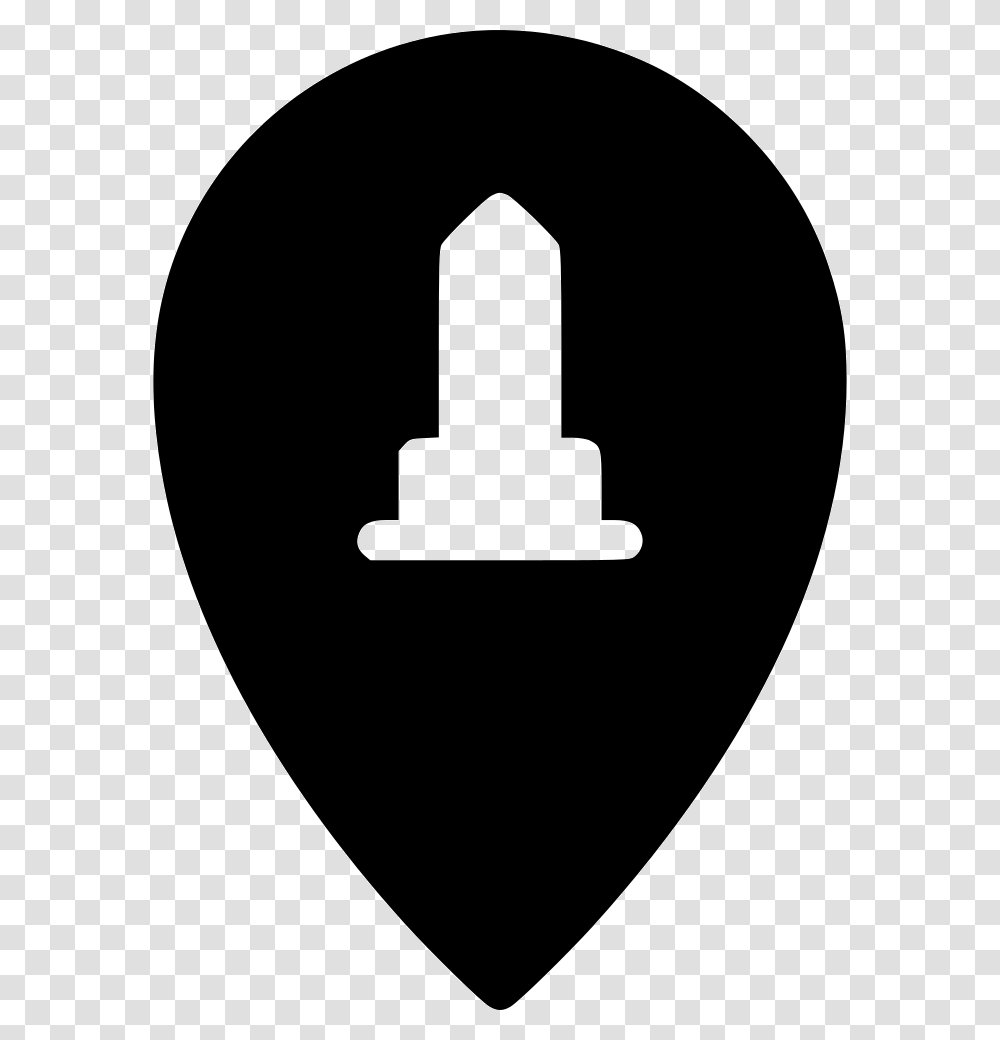 Monument Location Pin Vector, Plectrum, Stencil, Light Transparent Png