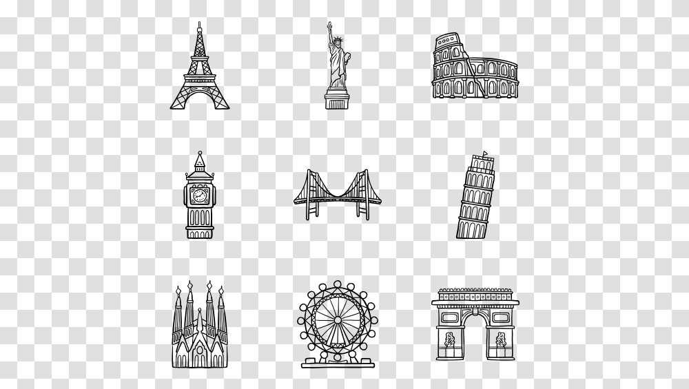 Monuments Of The World Icons For World Monuments, Gray, World Of Warcraft Transparent Png