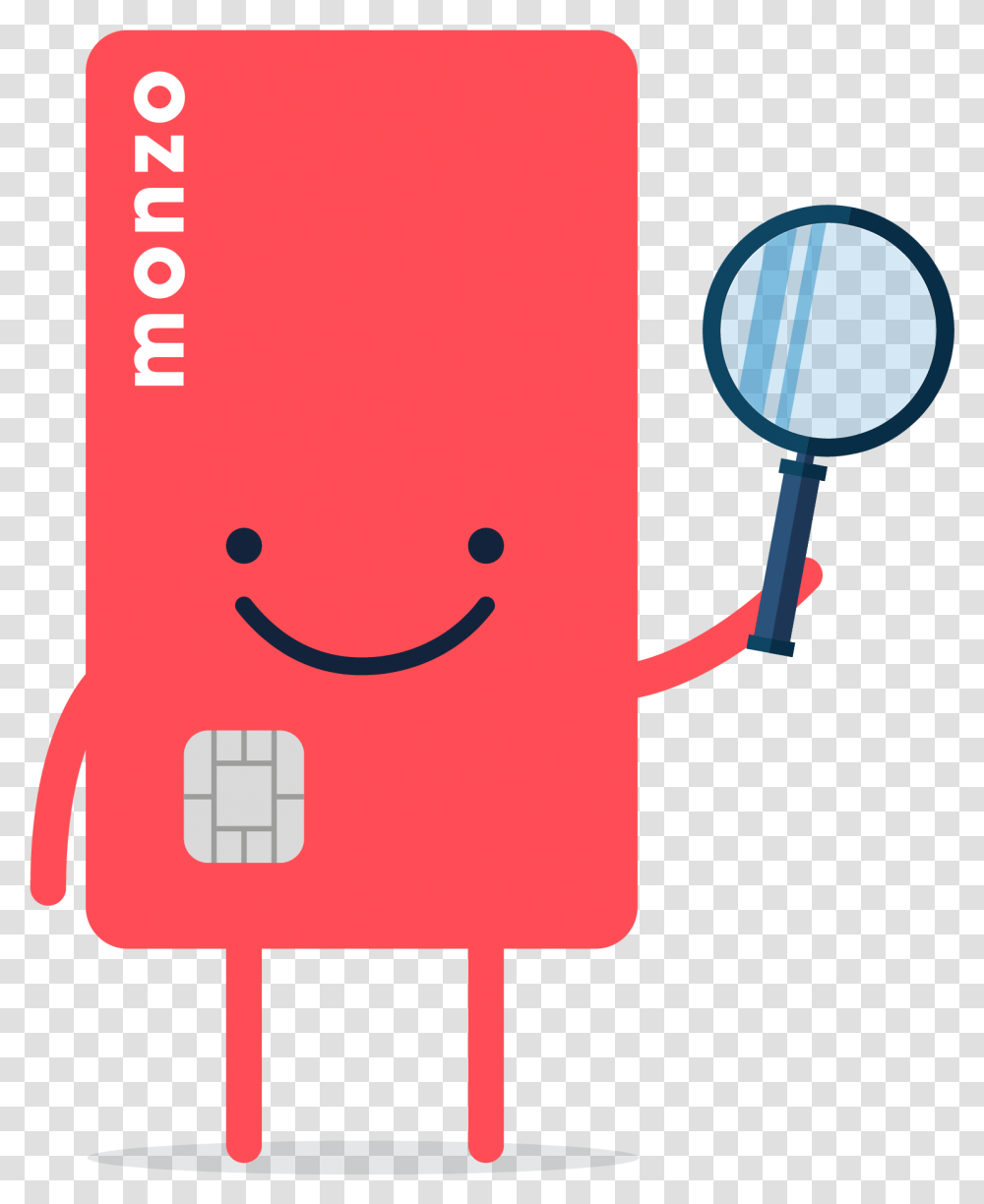 Monzo Us, Magnifying, Electrical Device, Alphabet Transparent Png