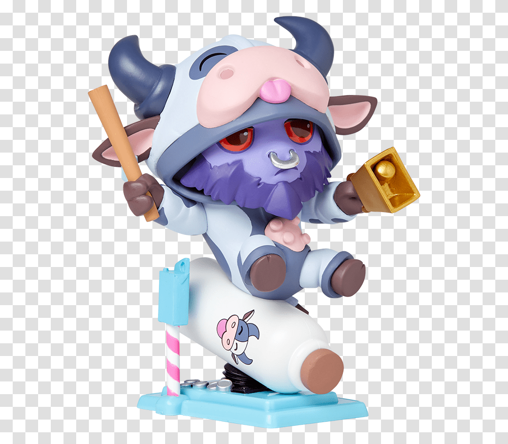 Moo Cow Alistar Figure, Toy Transparent Png