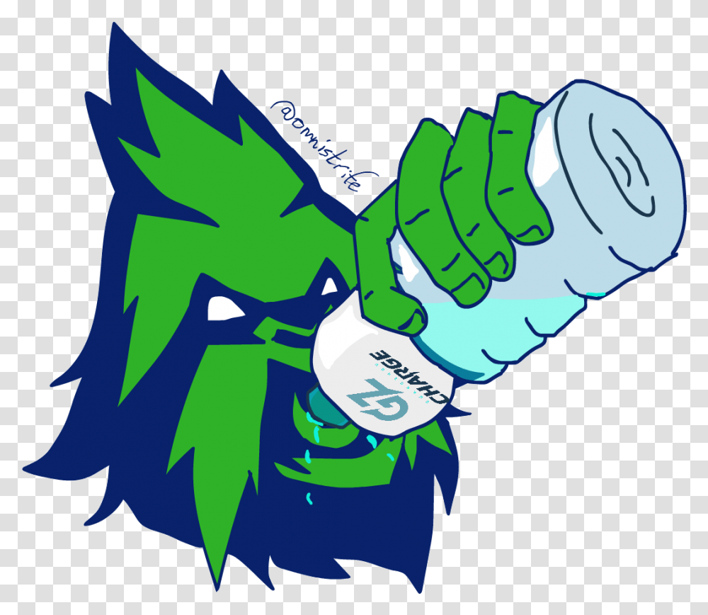 Mood For The Titans' 2nd Game Overwatchleague Fictional Character, Beverage, Drink, Hand, Ice Transparent Png