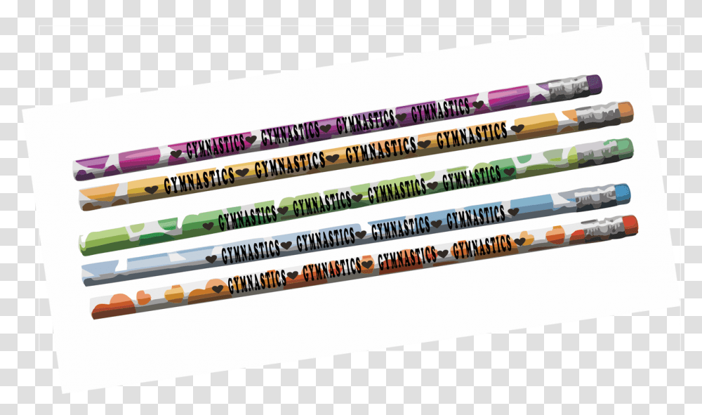 Mood Pencil With Gymnastics Logo Train, Tool, Baseball Bat, Arrow, Symbol Transparent Png