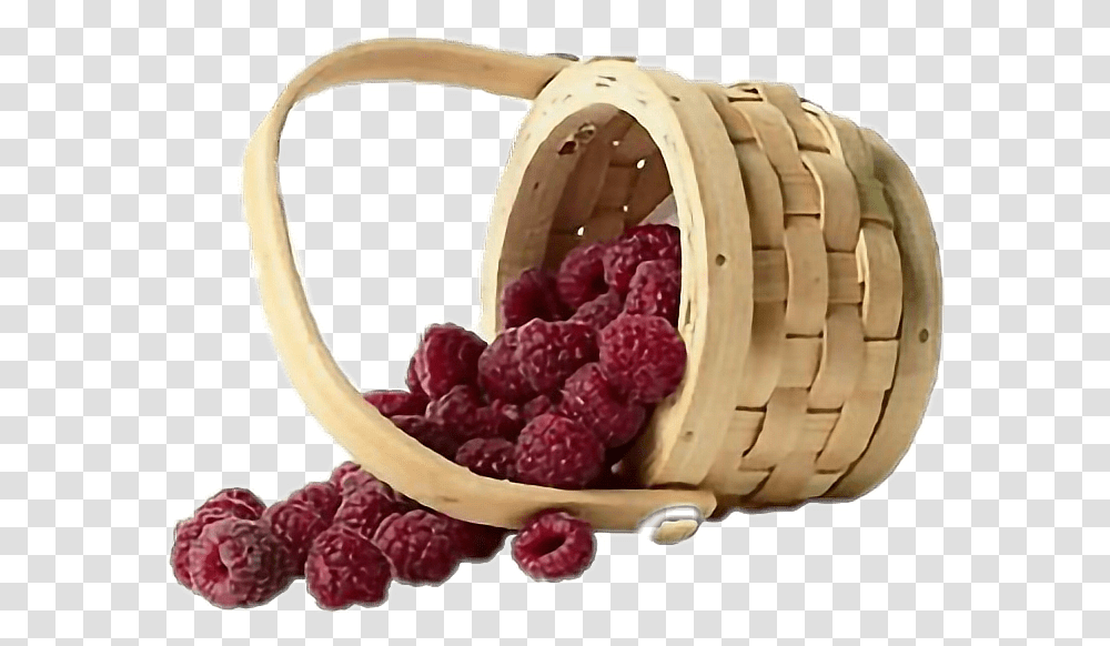 Moodboard Aesthetic Polyvore Niche Filler Aesthetic Springtime Moodboard, Basket, Raspberry, Fruit, Plant Transparent Png