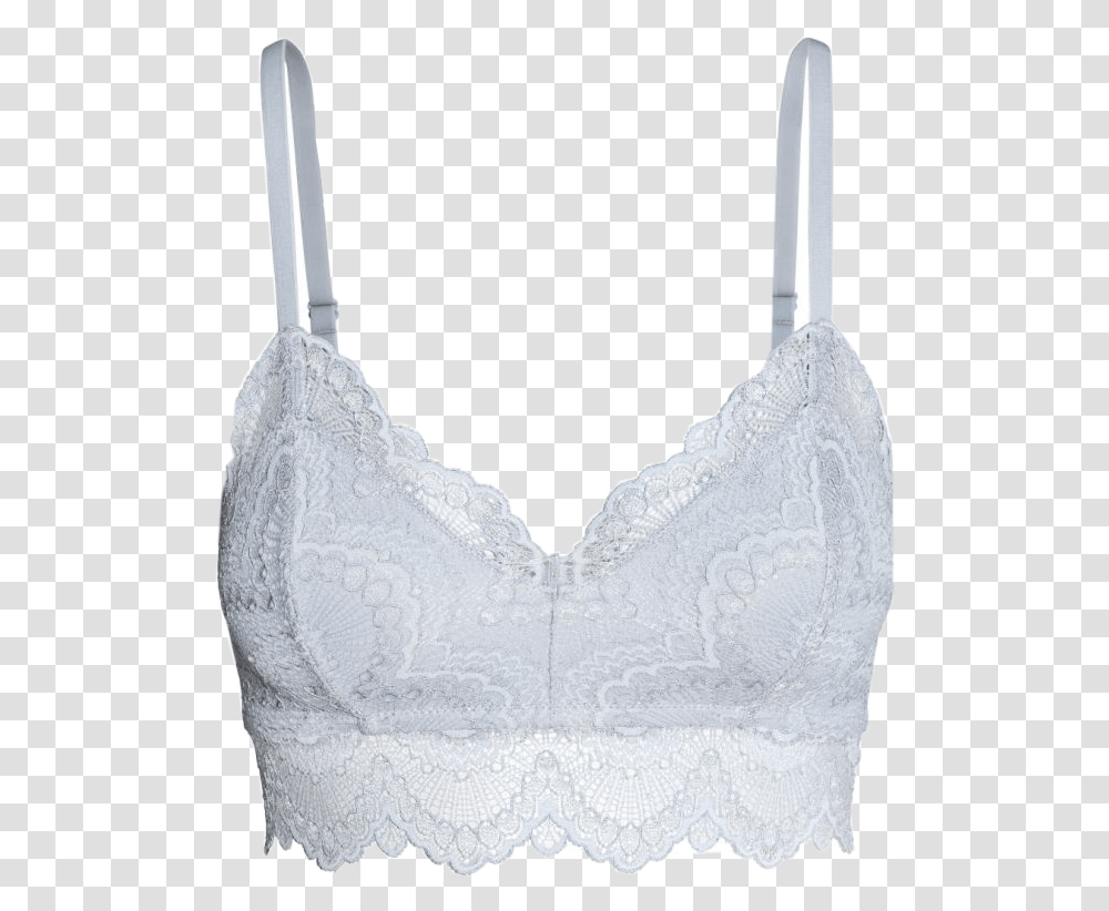 Moodboard Bralette White Lace Sticker Blonde Lace, Clothing, Apparel, Lingerie, Underwear Transparent Png