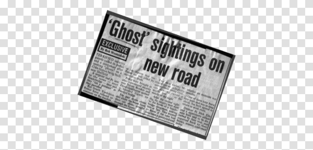 Moodboard Ghost News Paper Newspaper Vintage Newsprint, Flyer, Poster, Advertisement Transparent Png