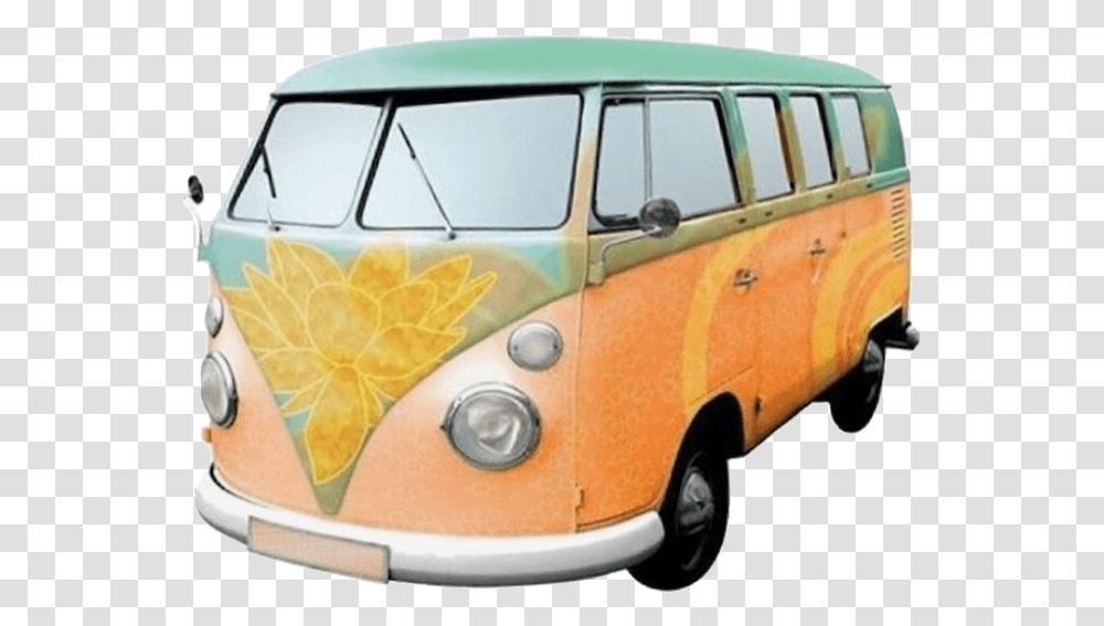 Moodboard Niche Aesthetic Car Van Hippie Hippiecar Van Aesthetic, Vehicle, Transportation, Caravan, Automobile Transparent Png