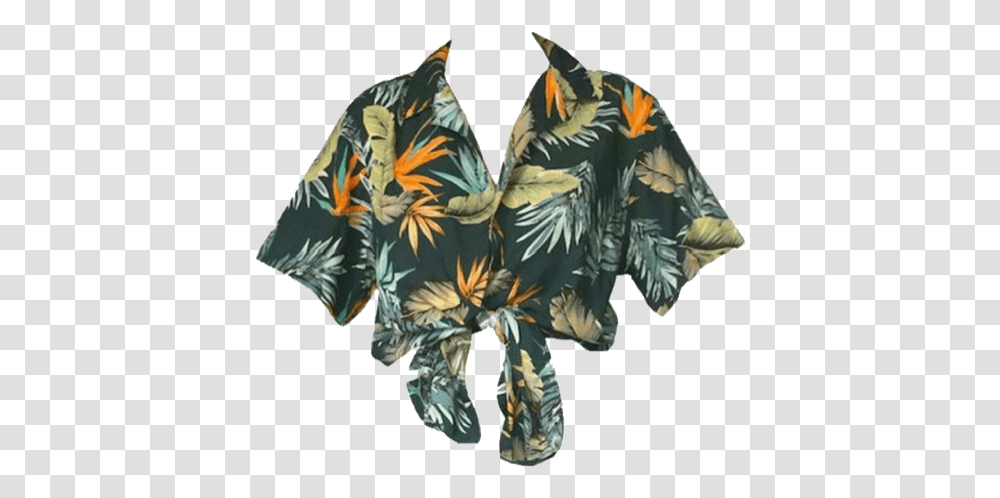 Moodboard Niche Aesthetic Clothes Shirt Hawaiian Aesthetic Hawaiian Shirt, Fashion, Cloak, Person Transparent Png