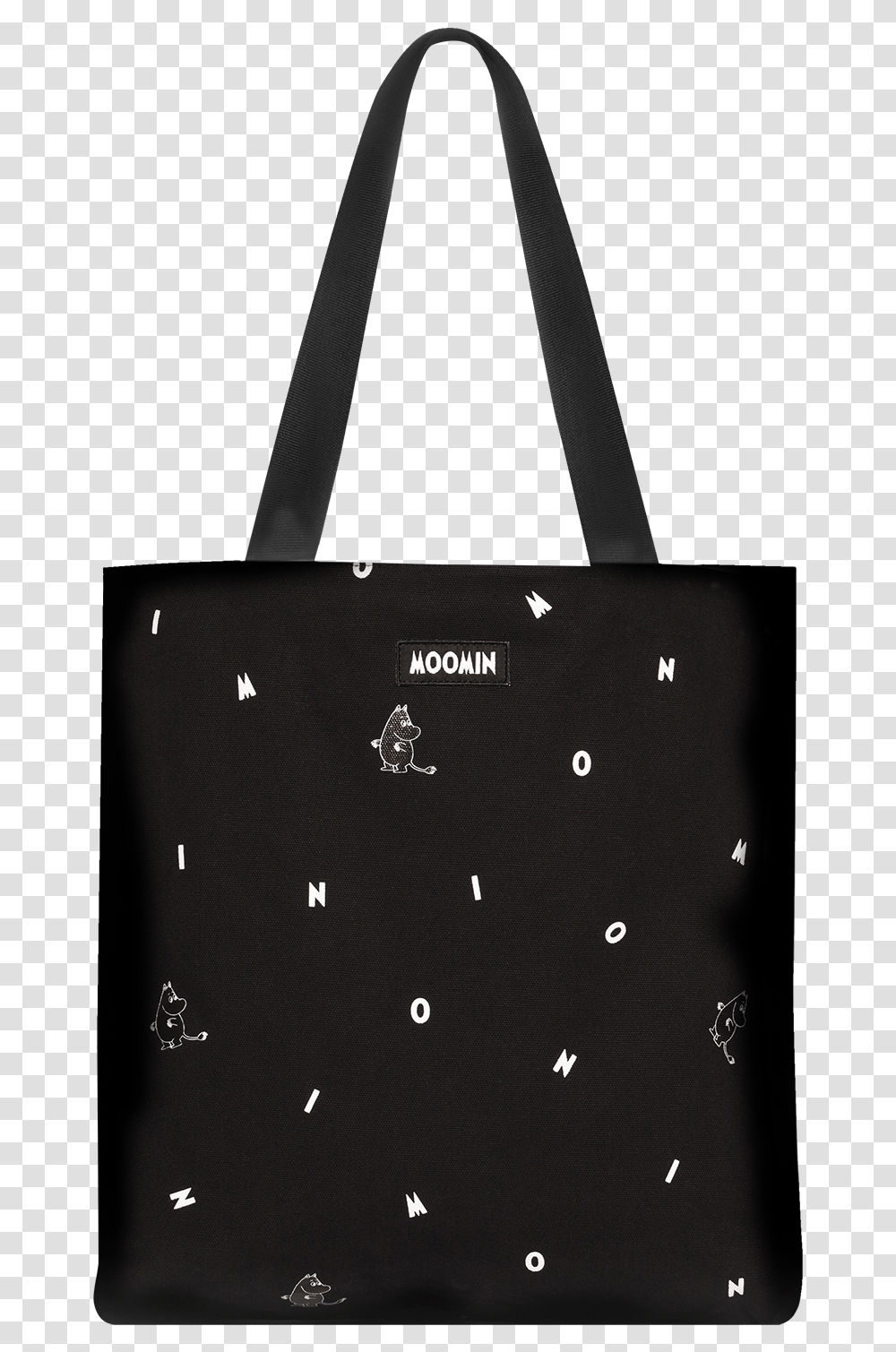 Moomin Drawstring Bag Black Shadows Moomin Shopper Shoulder Bag, Handbag, Accessories, Accessory, Purse Transparent Png