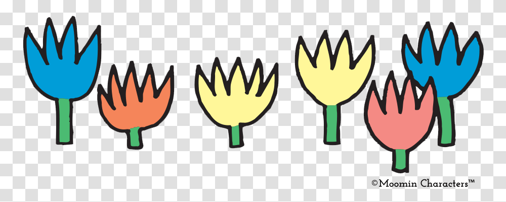 Moomin Flowers To Celebrate The Floral Moomin, Light Transparent Png
