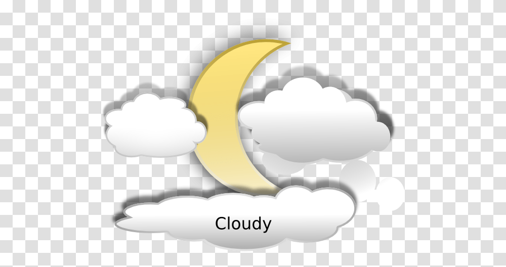 Moon And Clouds Clip Art, Nature, Animal, Bird, Outdoors Transparent Png