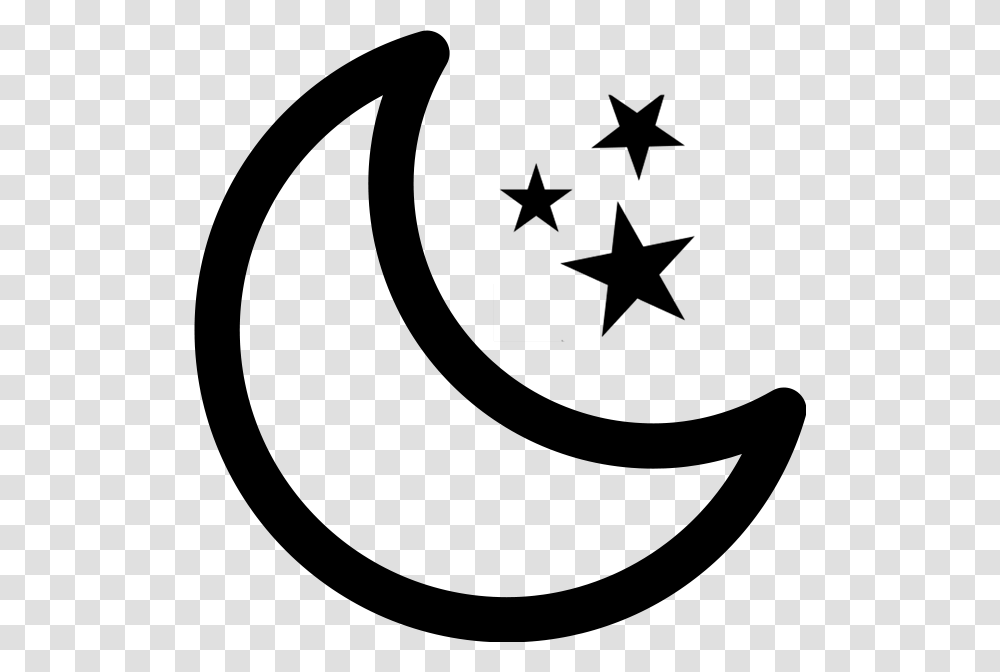 Moon And Star Vector Clipart Download Moon And Stars Svg, Gray, World Of Warcraft Transparent Png