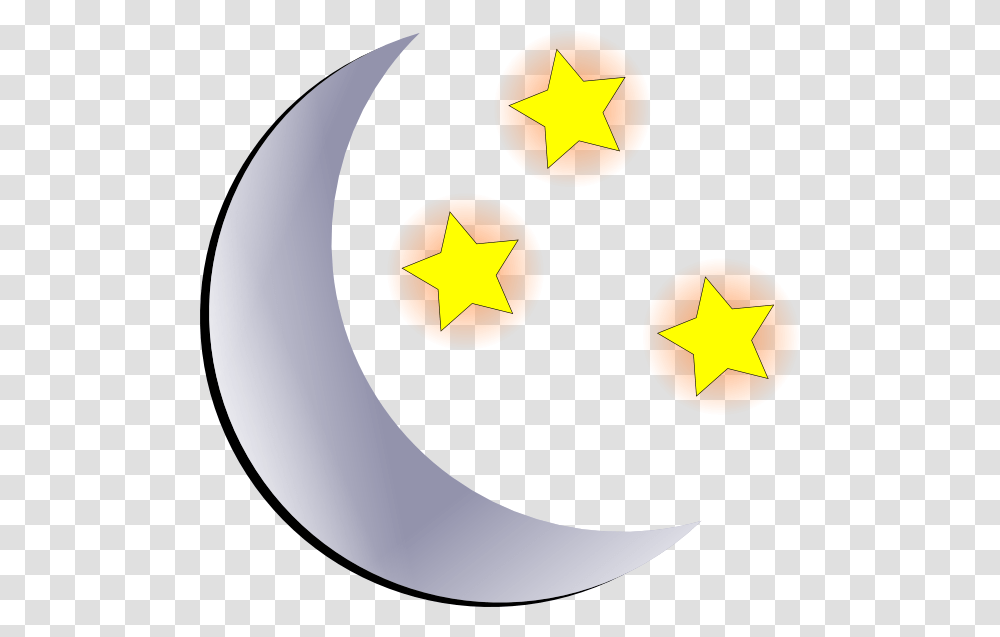 Moon And Stars Clipart, Star Symbol Transparent Png