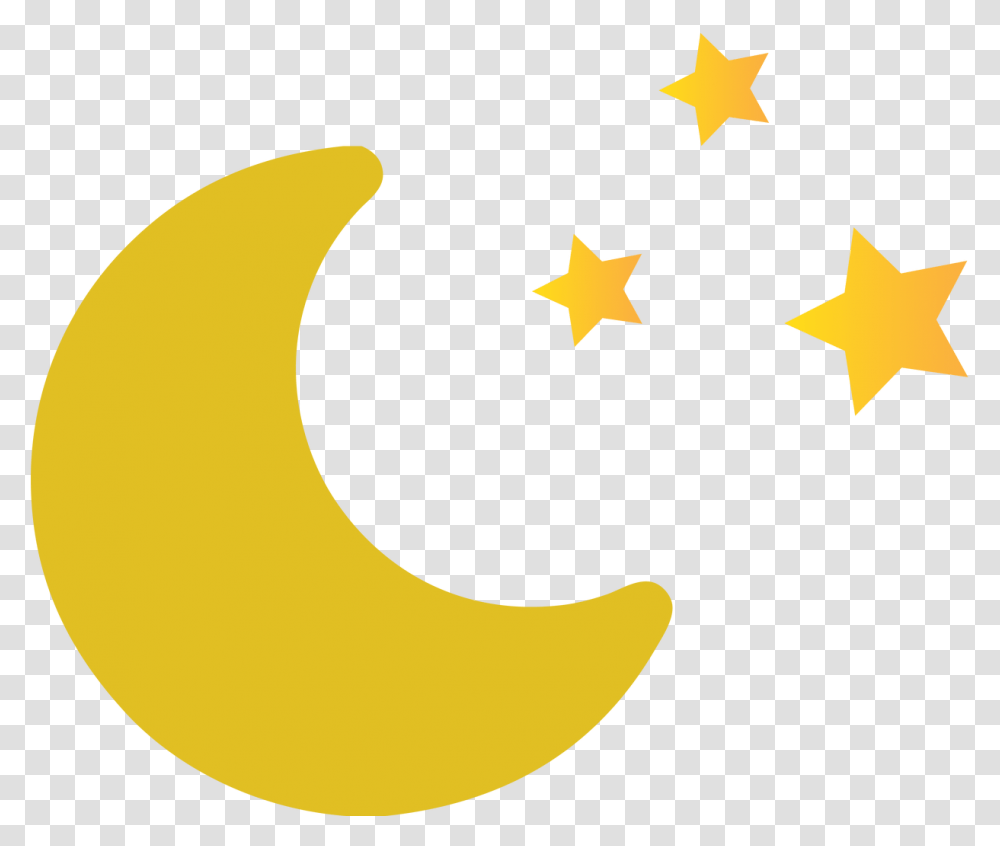 Moon And Stars Moon And Star Svg Cut File Winner Moon And Stars Cut Out, Symbol, Star Symbol Transparent Png