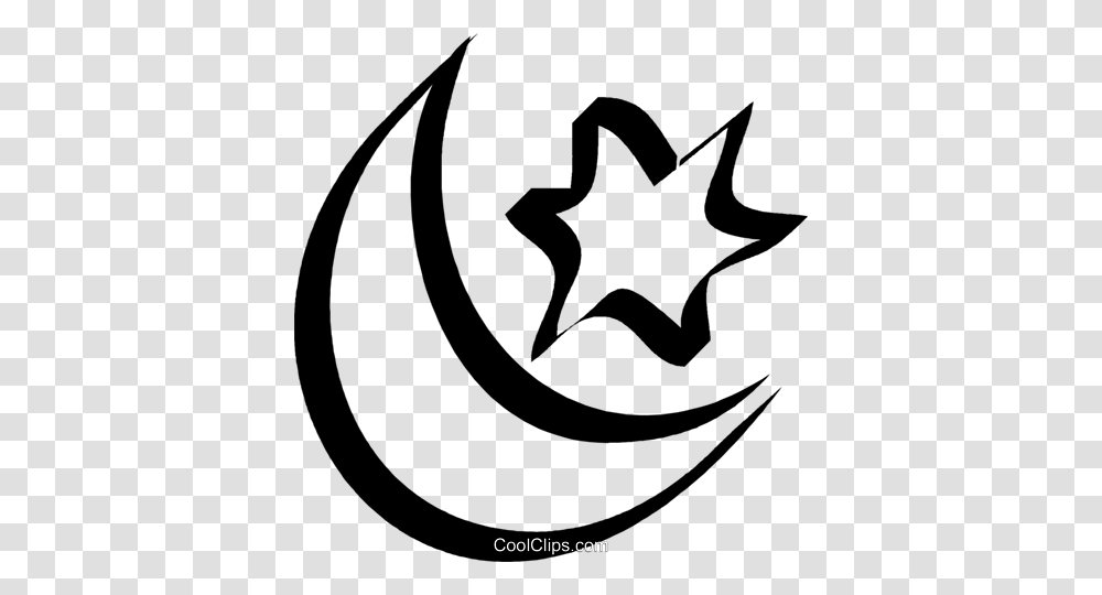 Moon And Stars Royalty Free Vector Clip Art Illustration, Painting, Star Symbol, Logo Transparent Png