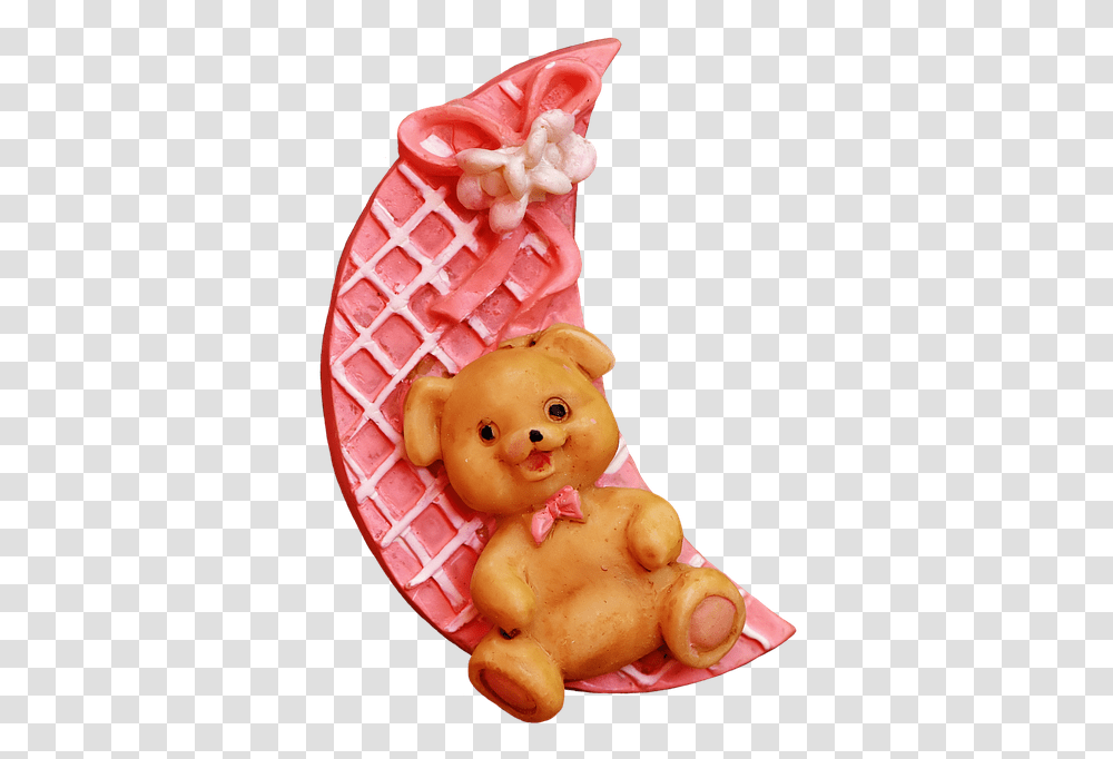 Moon Bears Birth Baby Cute Isolated Exemption Teddy Bear, Sweets, Food, Confectionery, Figurine Transparent Png