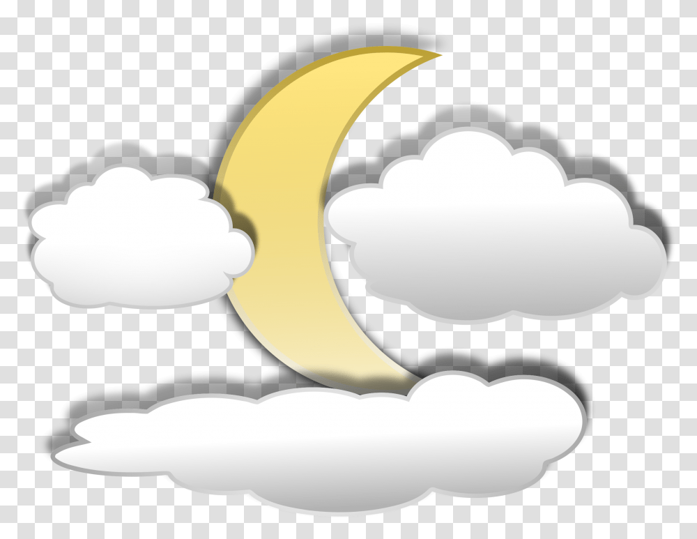 Moon Behind Clouds Moon Image 93 Pngmix, Animal, Bird, Food, Beak Transparent Png