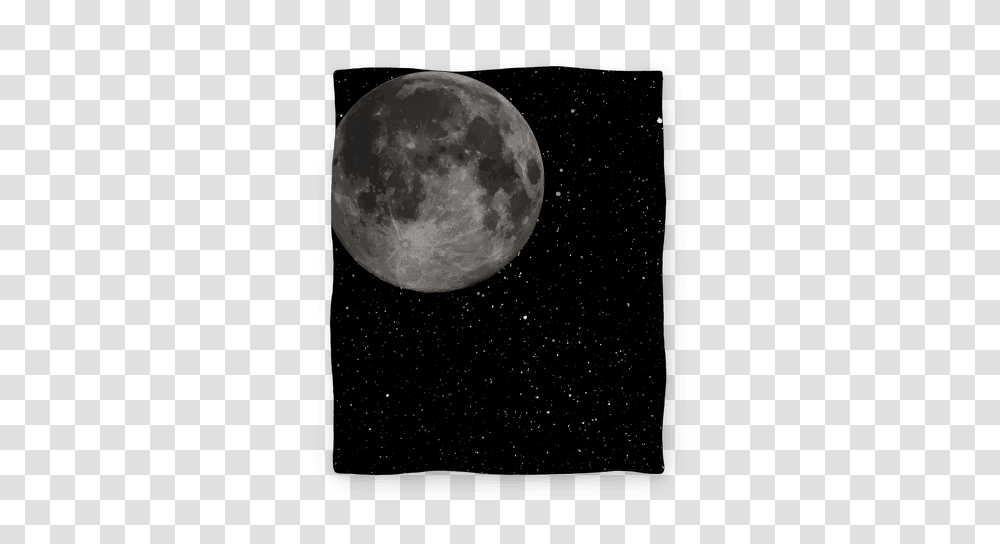 Moon Blanket, Nature, Outer Space, Night, Astronomy Transparent Png