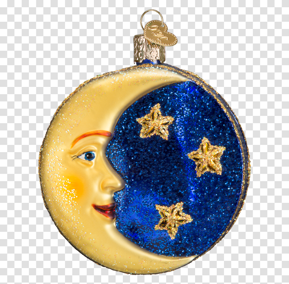 Moon Christmas Ornaments, Emblem, Logo, Trademark Transparent Png