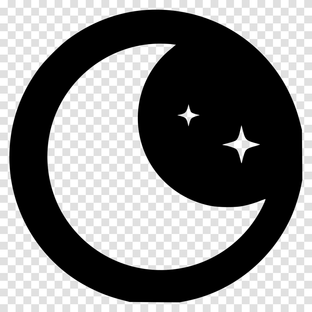 Moon Circle Moon Icon In Circle, Recycling Symbol, Batman Logo, Tape Transparent Png
