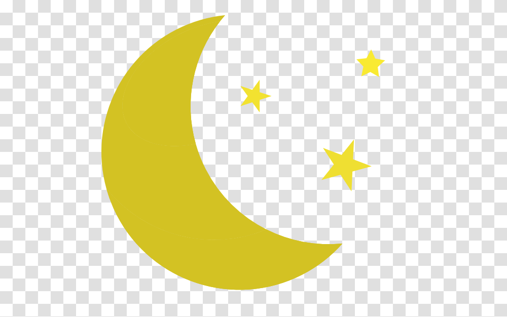 Moon Clip Art, Star Symbol, Banana, Fruit Transparent Png