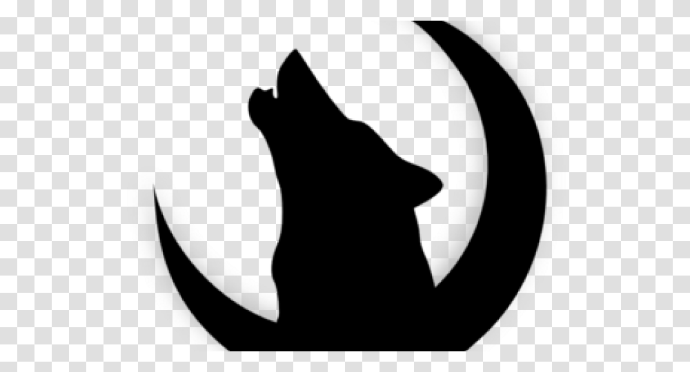 Moon Clipart Wolf, Horseshoe, Alphabet Transparent Png