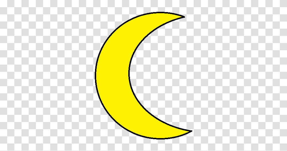 Moon Cliparts, Number, Banana Transparent Png