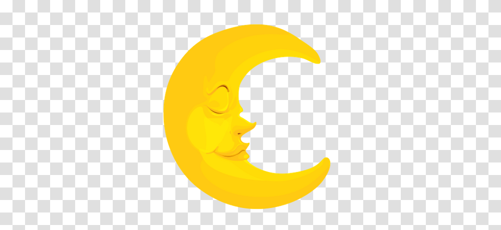 Moon Crescent, Plant, Banana, Fruit, Food Transparent Png