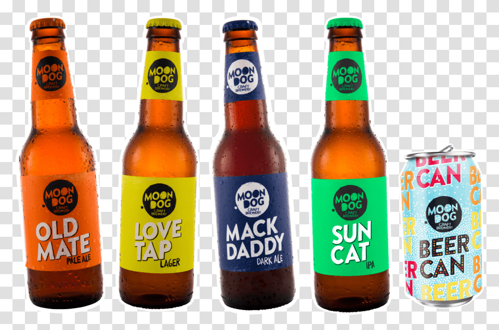 Moon Dog Beer, Alcohol, Beverage, Bottle, Beer Bottle Transparent Png