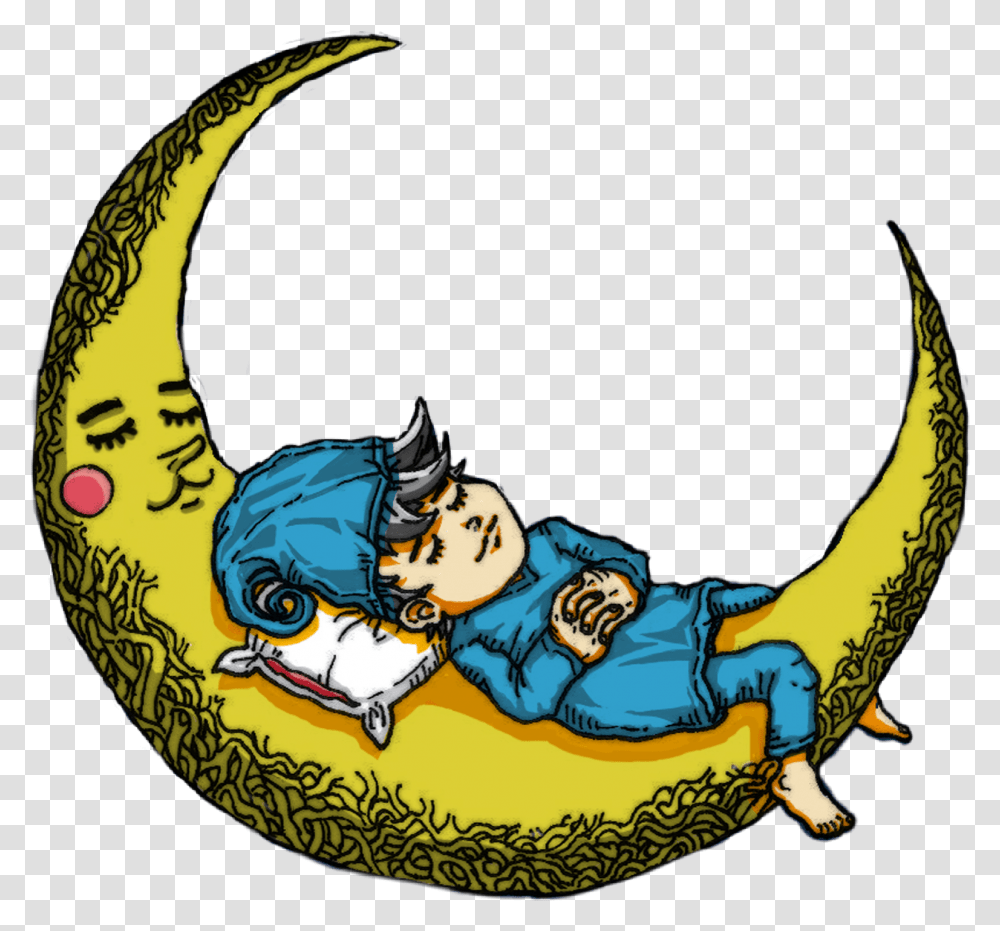 Moon Dormir, Person, Inflatable, Animal Transparent Png