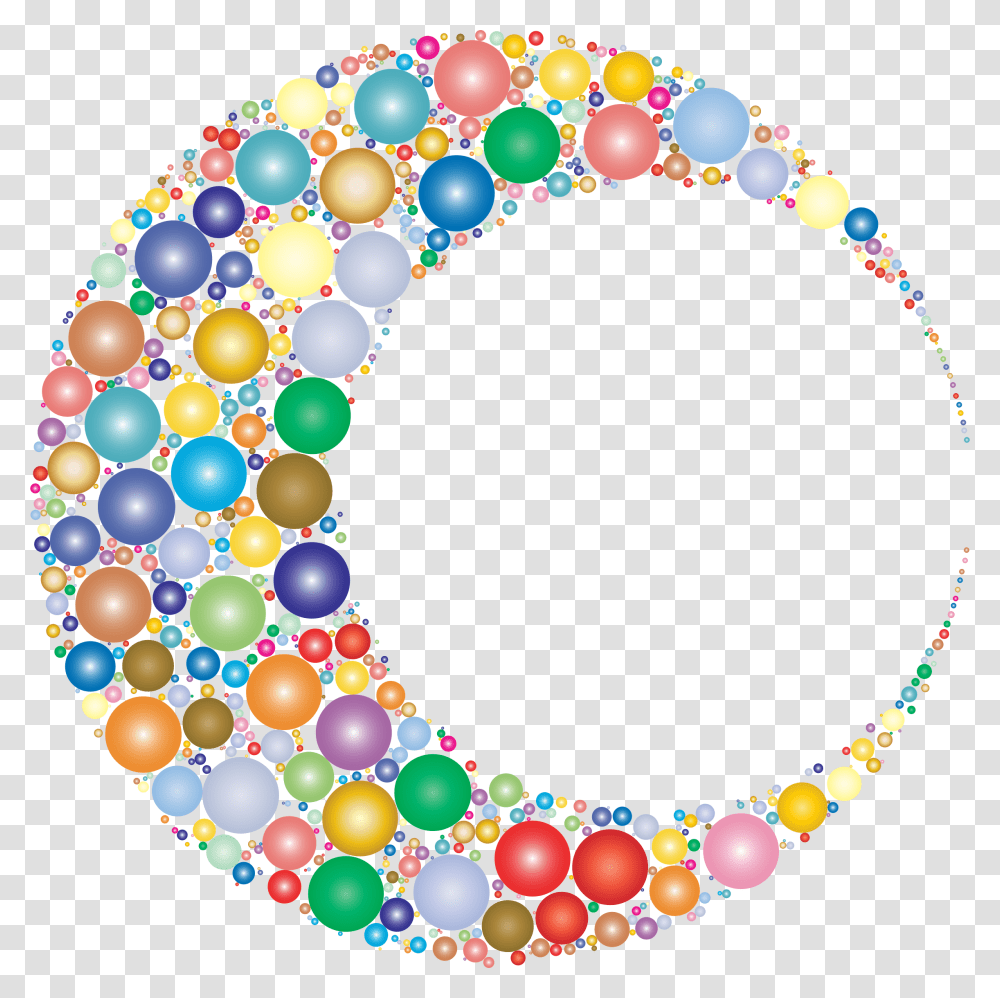 Moon Emoji Abstract Art Crescent Moon, Accessories, Accessory, Sphere, Bead Transparent Png