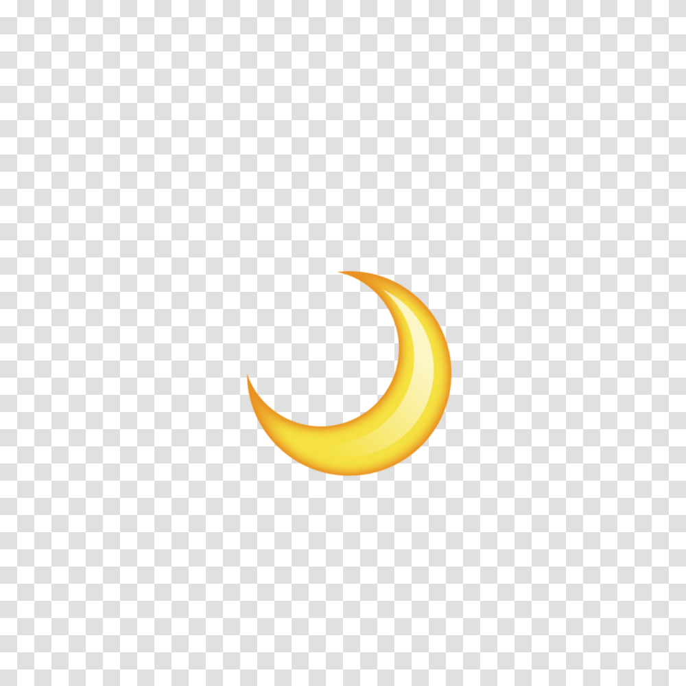 Moon Emoji Emojis Yellow Tumblr Photography Aesthetic, Nature, Outdoors, Astronomy, Night Transparent Png