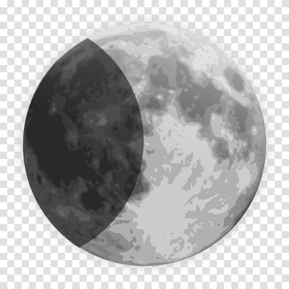 Moon Moon Shine Half Moon Free Picture Moon Weather Icon, Nature, Outdoors, Outer Space, Night Transparent Png