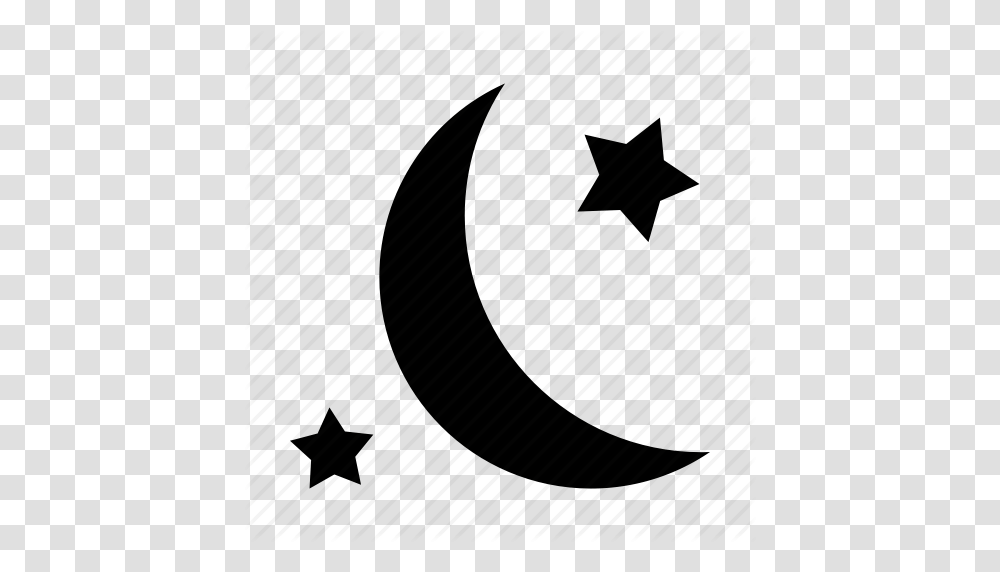 Moon Night Night Sky Stars Icon, Outdoors, Nature Transparent Png