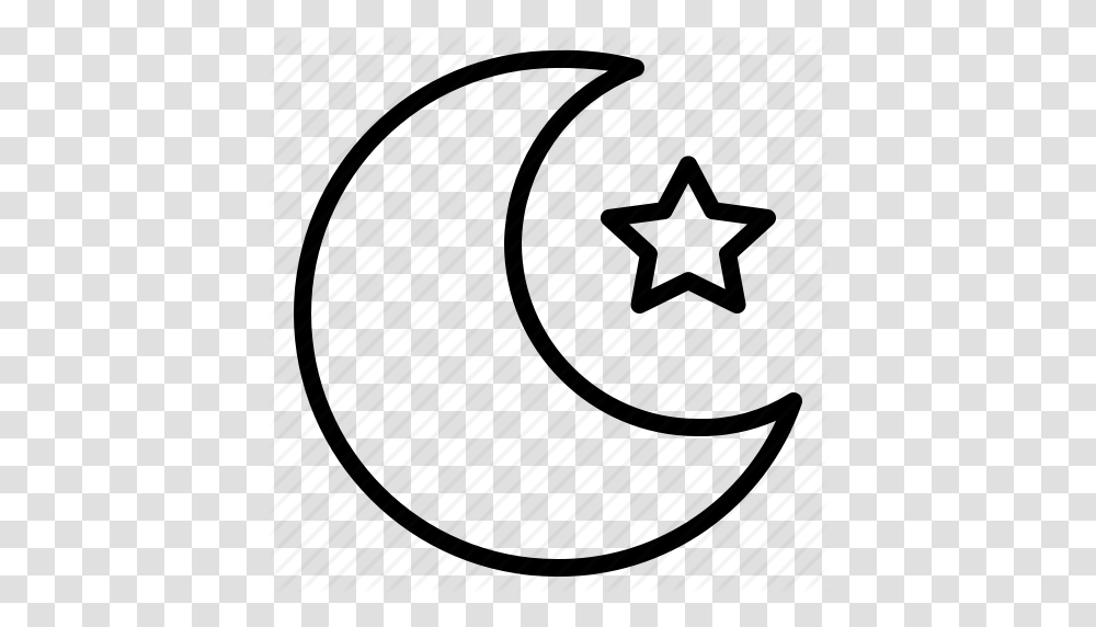 Moon Night Sky Star Icon, Recycling Symbol, Number Transparent Png