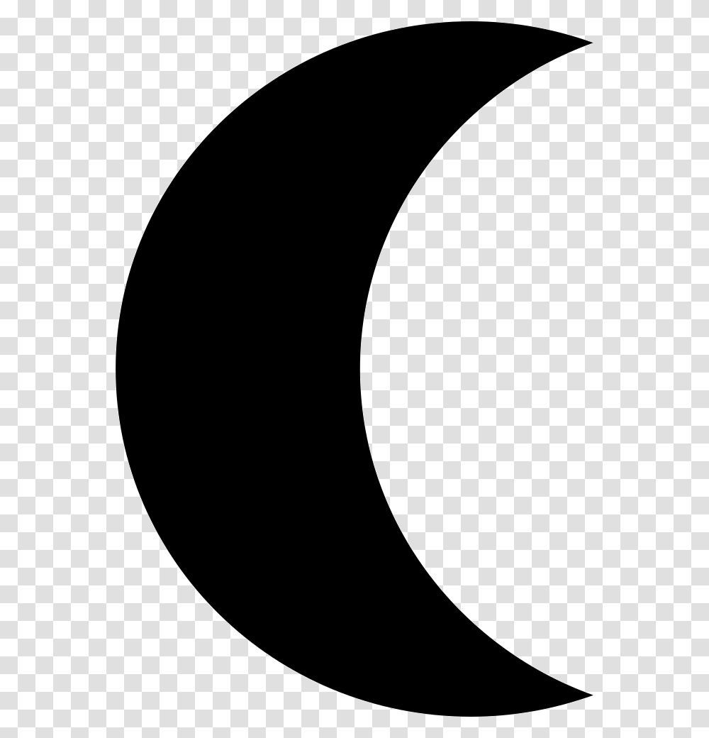 Moon Phase Black Crescent Shape Icon Free Download, Number, Label Transparent Png