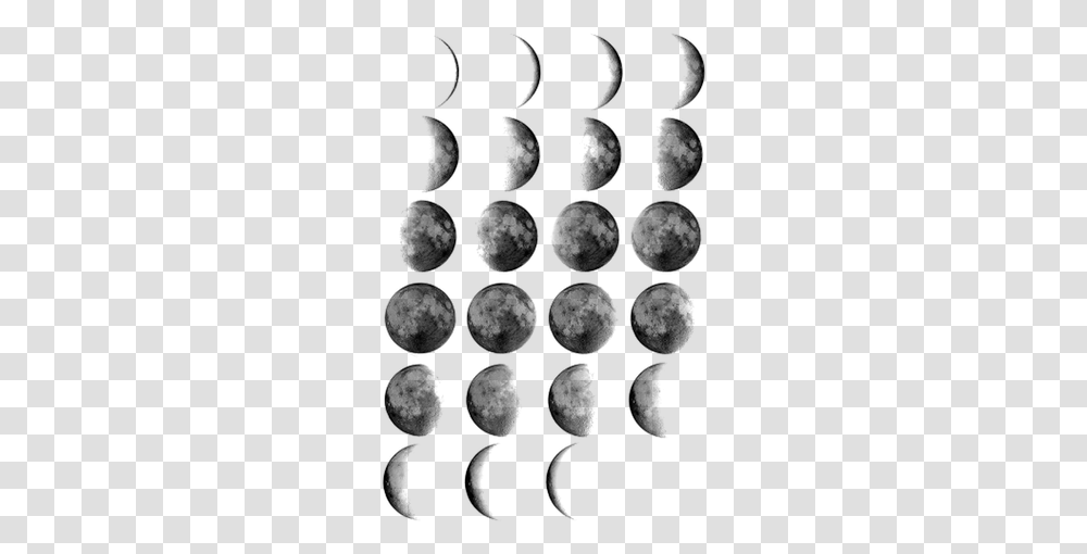 Moon Phase Image, Texture, Stencil Transparent Png