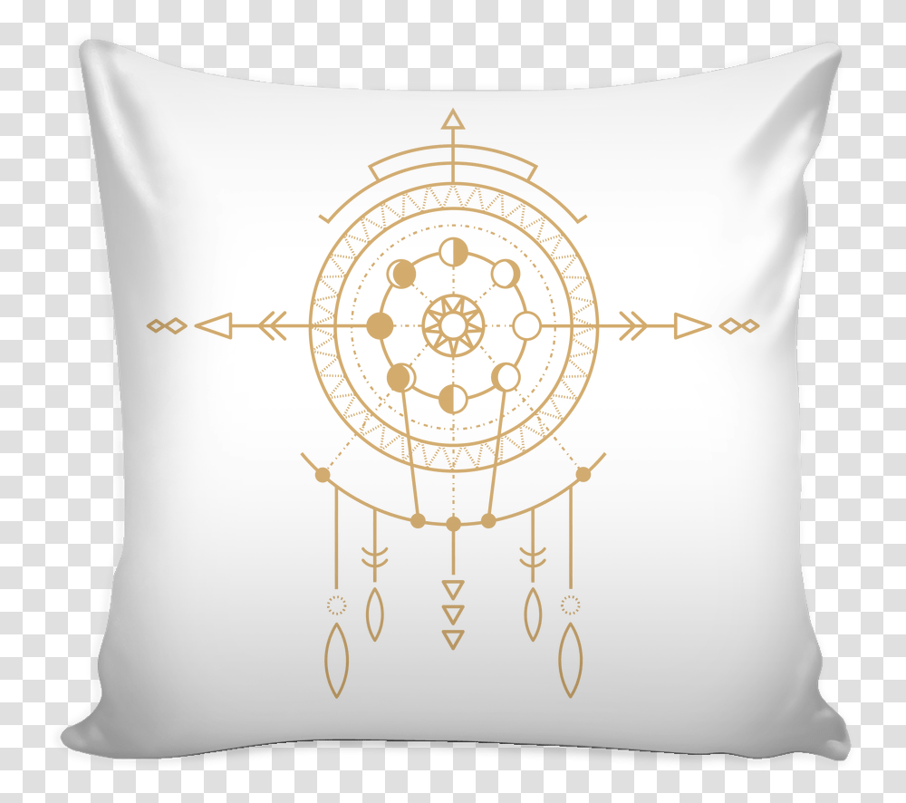 Moon Phase Tribal Shaman Mandala, Pillow, Cushion, Lamp Transparent Png