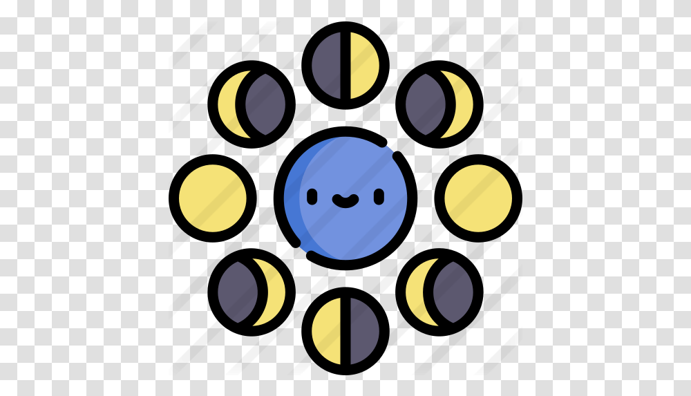 Moon Phases Free Nature Icons Circle, Outdoors, Rattle, Bubble Transparent Png